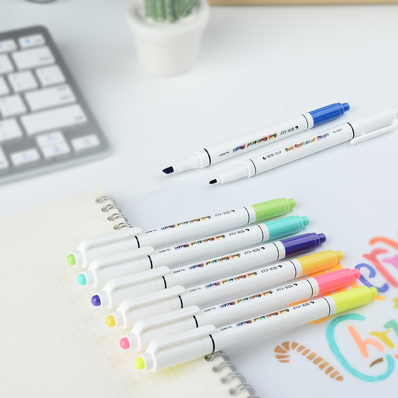 Set vodenih markera s dvostrukim glavama u 12 boja Periva olovka za studente, Grafitna olovka za djecu