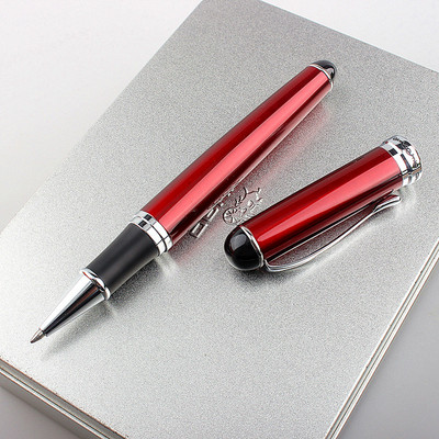 Visokokvalitetna JINHAO 750 marka jarko plava crna crvena poslovna uredska roler olovka srednjeg vrha Novo