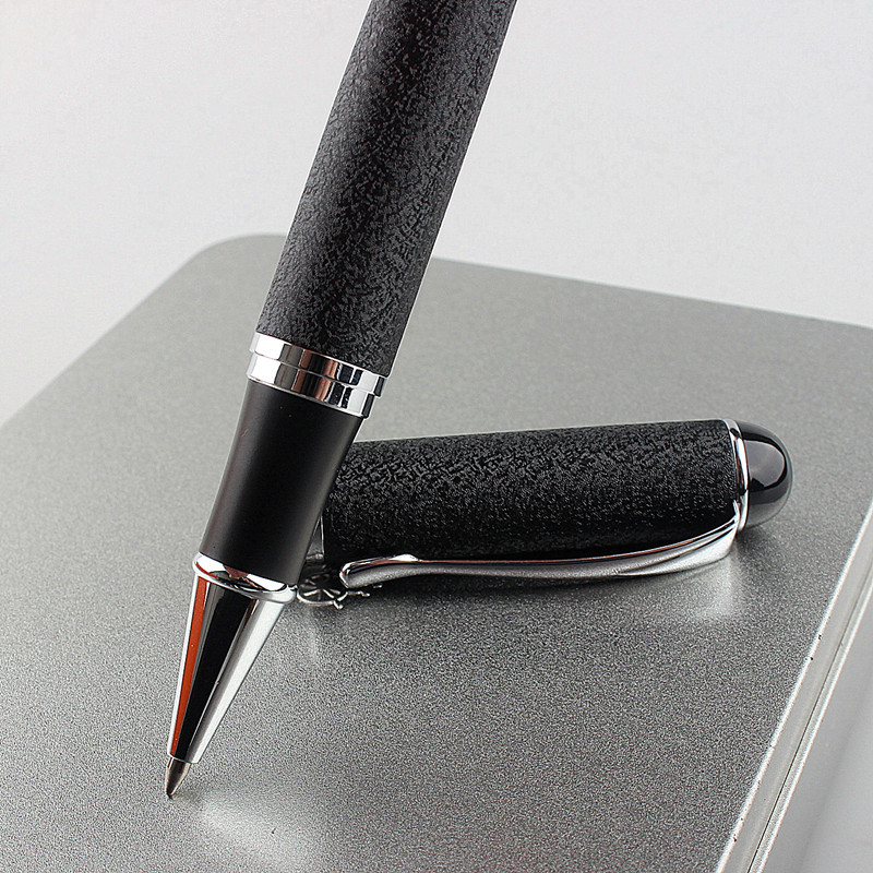 Visokokvalitetna JINHAO 750 marka jarko plava crna crvena poslovna uredska roler olovka srednjeg vrha Novo