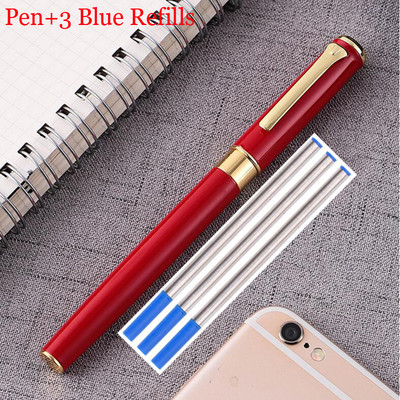 Vruće prodana kemijska olovka s punim metalnim potpisom Uredska marka Poslovna olovka za muškarce na poklon Kupite 2 Pošaljite poklon