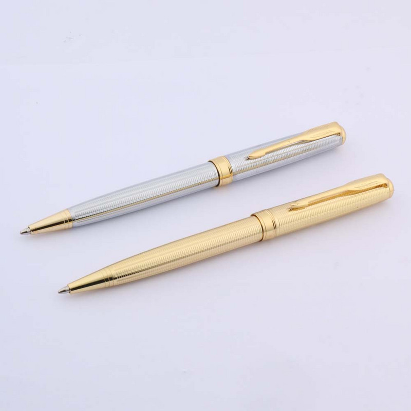 zlatna strelica Kemijska olovka Clip Line steel Fluency in Stationery Uredski školski pribor Pisanje Poklon