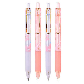 2PCS Сладък висококачествен механичен молив Pink Sakura Spring Cherry Blossoms 05mm Sakura Season Рисуване Скица Инструмент за писане