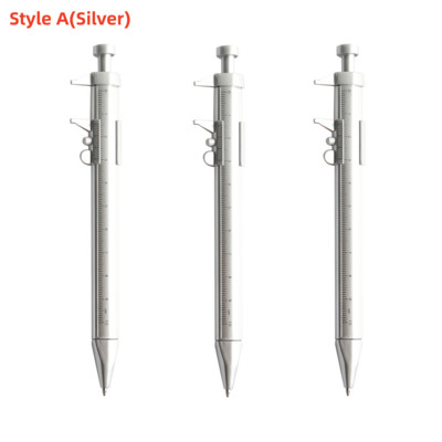 Πολυλειτουργικό στυλό 3 τμχ με σύγχρονο εργαλείο χειρός Μετρητής τεχνικός χάρακας Κατσαβίδι Οθόνη αφής Stylus Spirit Level