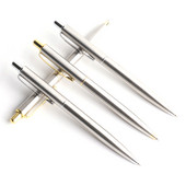 Луксозна метална химикалка с високо качество на писане 0,7 мм, химикалки с черно и синьо мастило Канцеларски материали Училищни офис консумативи Бизнес