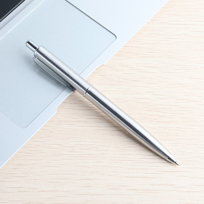Луксозна метална химикалка с високо качество на писане 0,7 мм, химикалки с черно и синьо мастило Канцеларски материали Училищни офис консумативи Бизнес