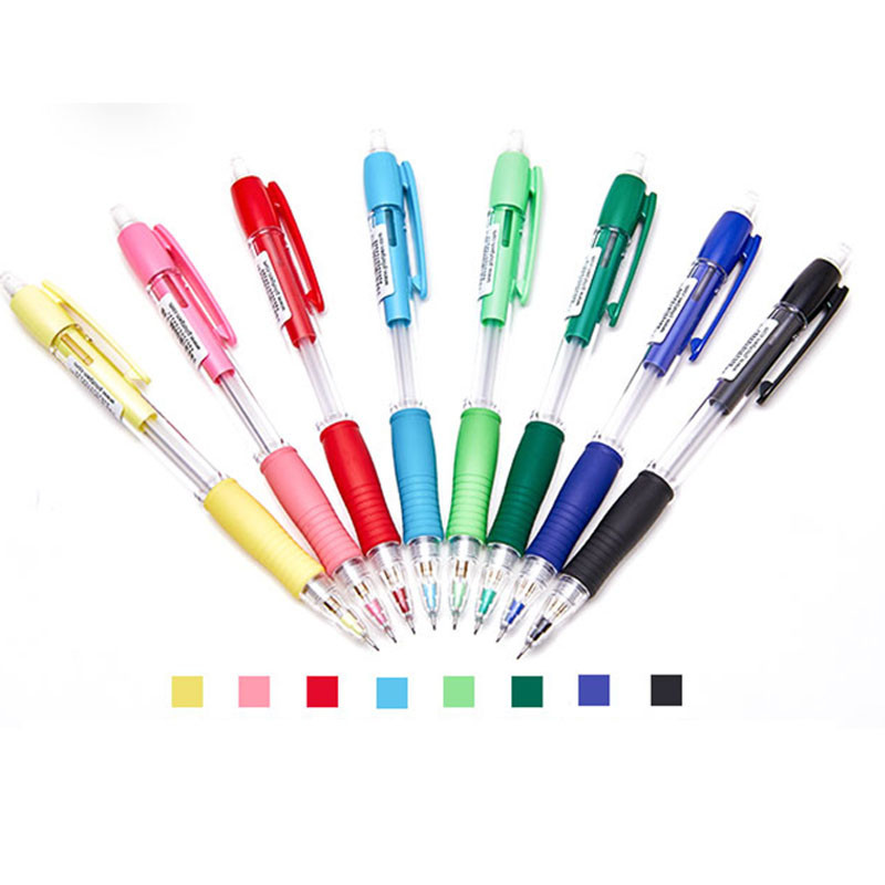 1KOM Japan PILOT H-185-SL Color Bar Press Pencil Multicolor Optional Student Automatic Pencil 0.5mm Pen Pen Mount Moute Rastegnuti