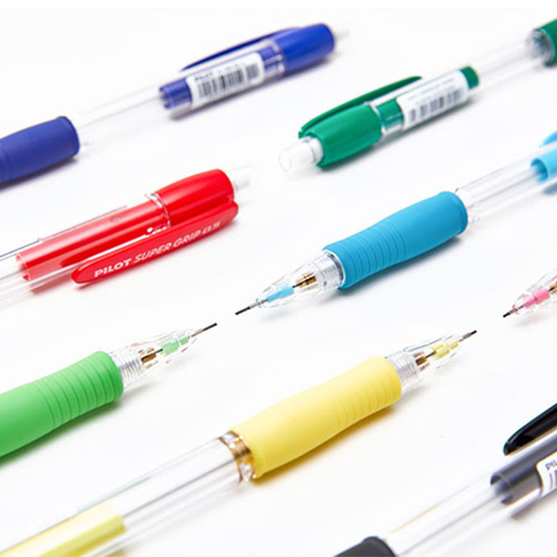 1KOM Japan PILOT H-185-SL Color Bar Press Pencil Multicolor Optional Student Automatic Pencil 0.5mm Pen Pen Mount Moute Rastegnuti