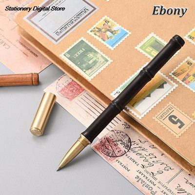 Vintage messingist pastapliiats Kõrgekvaliteediline neutraalne signatuurpliiats ärikingitus kooliõpilastele kontoritarvete kirjutamine