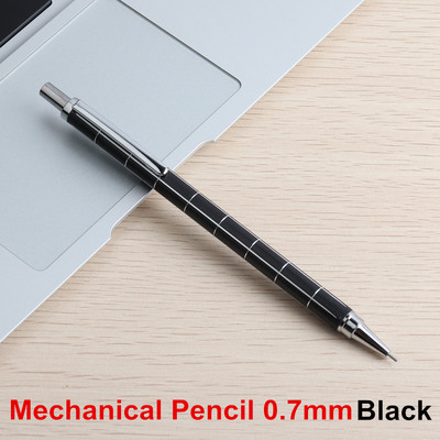 Метални механични моливи 0,5 0,7 mm HB държач за олово Молив за чертане на чертежи за училищни офисни поводи Подаръци за писане Канцеларски химикалки