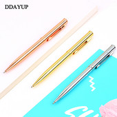 Šarena olovka duginih boja Metalna kemijska olovka Bullet 1,0 mm pero s punjenjem Uredska olovka za pisanje Roler olovka