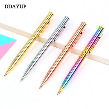 Rainbow Colorful Pen Metal Pen Ballpoint Bullet 1,0mm Nib Refill Office Στυλό γραφής Rollerball Στυλό