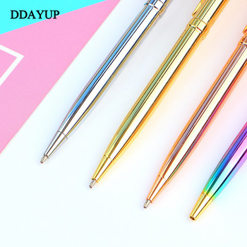 Rainbow Colorful Pen Metal Pen Ballpoint Bullet 1,0mm Nib Refill Office Στυλό γραφής Rollerball Στυλό