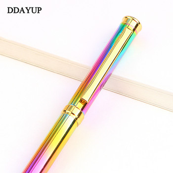 Rainbow Colorful Pen Metal Pen Ballpoint Bullet 1,0mm Nib Refill Office Στυλό γραφής Rollerball Στυλό