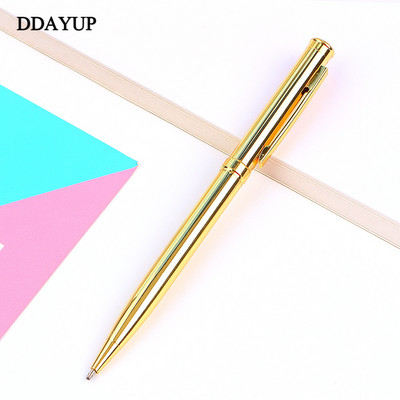 Šarena olovka duginih boja Metalna kemijska olovka Bullet 1,0 mm pero s punjenjem Uredska olovka za pisanje Roler olovka