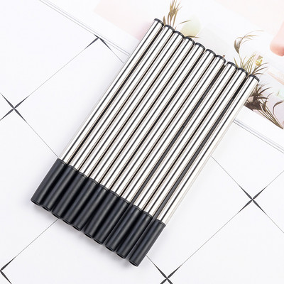 Metalne kemijske olovke s dopunama Plava crna tinta za zamjenske role gel olovke Poslovni potpis Školski uredski pribor