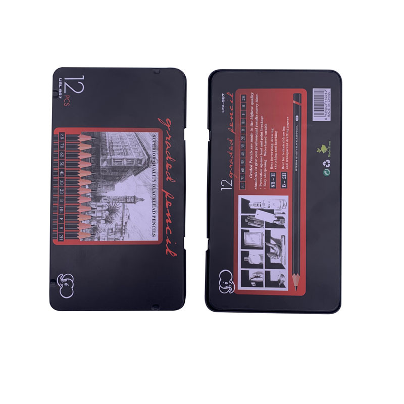 Σετ μολυβιών σχεδίου 12 τεμαχίων επαγγελματικό σκίτσο 2H HFB HB 2B 3B 4B 5B 6B 7B 8B Ζωγραφική Μολύβια σχεδίου Προμήθειες γραφικής ύλης