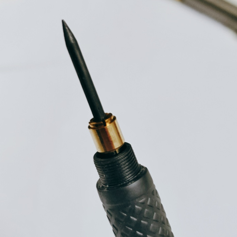 Metalno tijelo 2.0 Olovka za slikanje i pisanje Olovka od nehrđajućeg čelika s niskim težištem na uvlačenje, crno punjenje