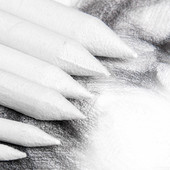 7pcs/set Blending Smudge Stump Stick Tortillon Sketch Art Bijelo crtanje ugljenom Alat za skiciranje rižin papir Pribor za olovke