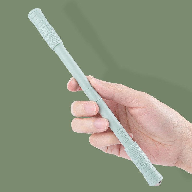 Творческа въртяща се писалка за начинаещи Противоплъзгаща се въртяща се писалка Интелигентна играчка Облекчаване на стреса Играчка за игри Канцеларски материали Не пише