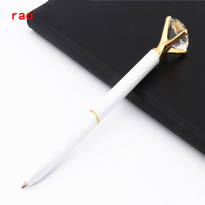 19 boja Kristalne kuglične olovke Kemijska olovka Fashion Girl Kemijske olovke s velikim dijamantom od 19 karata Olovka za školske papire Uredski materijal