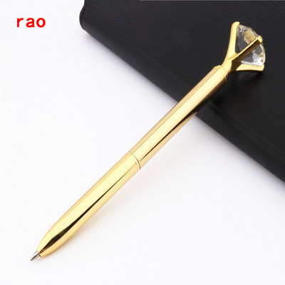 19 boja Kristalne kuglične olovke Kemijska olovka Fashion Girl Kemijske olovke s velikim dijamantom od 19 karata Olovka za školske papire Uredski materijal