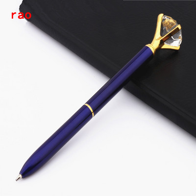 19 boja Kristalne kuglične olovke Kemijska olovka Fashion Girl Kemijske olovke s velikim dijamantom od 19 karata Olovka za školske papire Uredski materijal