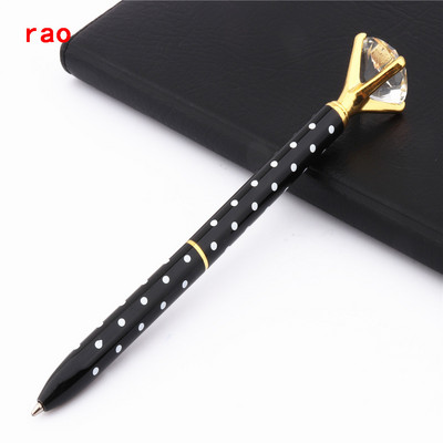 19 boja Kristalne kuglične olovke Kemijska olovka Fashion Girl Kemijske olovke s velikim dijamantom od 19 karata Olovka za školske papire Uredski materijal