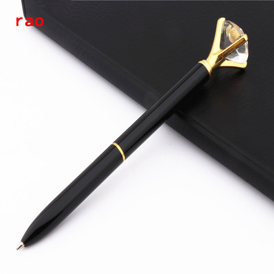 19 boja Kristalne kuglične olovke Kemijska olovka Fashion Girl Kemijske olovke s velikim dijamantom od 19 karata Olovka za školske papire Uredski materijal