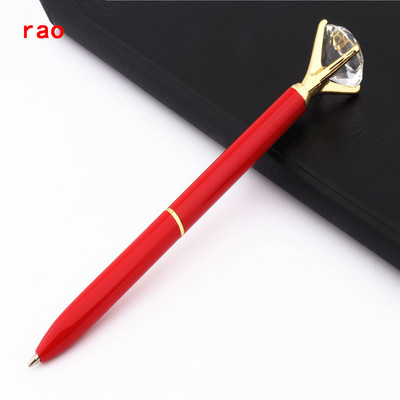 19 boja Kristalne kuglične olovke Kemijska olovka Fashion Girl Kemijske olovke s velikim dijamantom od 19 karata Olovka za školske papire Uredski materijal