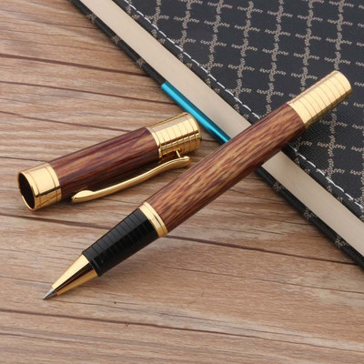 луксозна висококачествена метална зелена ролкова химикалка Ледено цвете златен клипс подпис елегантна писалка с мастило Офис ученически пособия