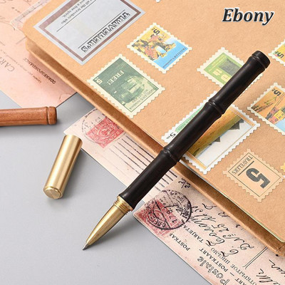 Vintage κόμπος μπαμπού Σχεδιασμός στυλό υψηλής ποιότητας ουδέτερο στυλό υπογραφής Business Students Business Students Χαρτικά Γράψιμο