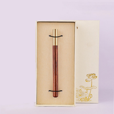 Στυλό ρετρό σανταλόξυλο 0,5 χιλιοστά Signature Στυλό Ξύλινο Γραφείο Επαγγελματική Γραφή Τέχνη Καλλιγραφία Στυλό Δώρα Σχολική Χαρτικά