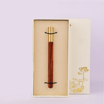 Στυλό ρετρό σανταλόξυλο 0,5 χιλιοστά Signature Στυλό Ξύλινο Γραφείο Επαγγελματική Γραφή Τέχνη Καλλιγραφία Στυλό Δώρα Σχολική Χαρτικά