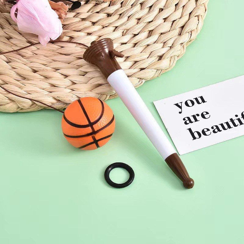 1 KOM Kreativna kemijska olovka 0,5 mm plava košarkaška nogometna lopta dekompresijske neutralne olovke za studente