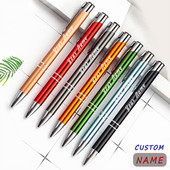 Персонализирана химикалка Луксозни надписи Маркери Писане Красиви корейски канцеларски материали Офис аксесоари Училищен необичаен комплект