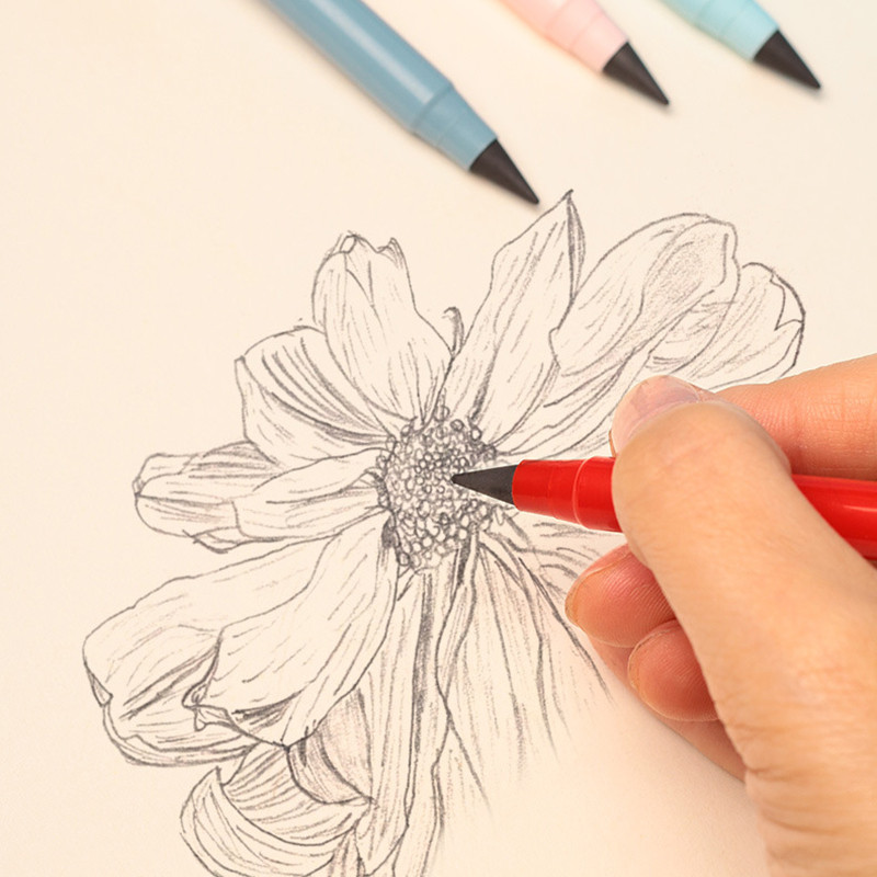 1 kom. Nova besplatna olovka vječna olovka bez tinte za pisanje slika pisanje studentskih dopisnica nije lako slomiti olovku