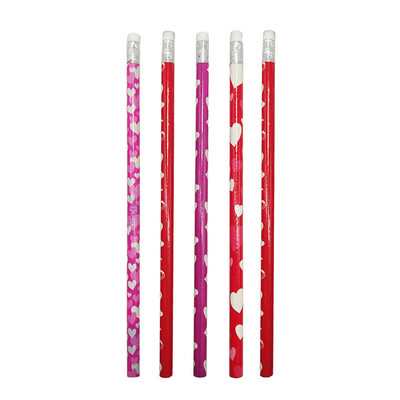 5 бр. Любовен молив за Свети Валентин Коледен подарък Молив Писане на ученик Калиграфия Консумативи за писане Канцеларски материали за училище