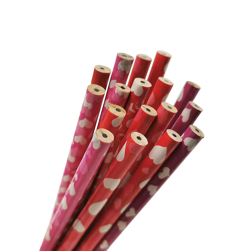 5 бр. Любовен молив за Свети Валентин Коледен подарък Молив Писане на ученик Калиграфия Консумативи за писане Канцеларски материали за училище