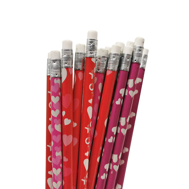 5 бр. Любовен молив за Свети Валентин Коледен подарък Молив Писане на ученик Калиграфия Консумативи за писане Канцеларски материали за училище