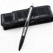 Krokodilska uredska olovka Komercijalna metalna kemijska olovka za dar papirnatih jezgri automatska Roler kemijska olovka za školski ured 0,7 mm Refil