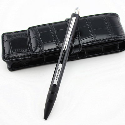 Krokodilska uredska olovka Komercijalna metalna kemijska olovka za dar papirnatih jezgri automatska Roler kemijska olovka za školski ured 0,7 mm Refil