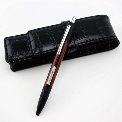 Krokodilska uredska olovka Komercijalna metalna kemijska olovka za dar papirnatih jezgri automatska Roler kemijska olovka za školski ured 0,7 mm Refil