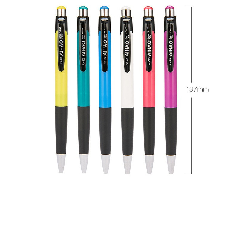 6 tk Kena kontori kooli pastapliiats, 0,7 mm sinise värvi tindiga pastapliiats allkirjade kirjutamiseks õppetöö kirjatarbed A6269