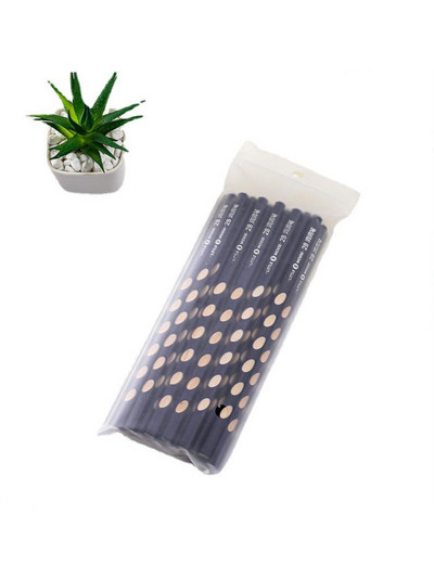 30 kom. Drvena 2B olovka s rupom, trokutasta olovka, Alat za korekciju drške, pribor za pisanje, olovka za crtanje, školski pribor