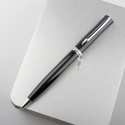 aukštos kokybės metalo gelio rašalo rašalo rašiklis, besisukantis 0,7 mm juodas Šveicarijos pildymas verslo pasirašymo mokyklos biuro raštinės reikmenys