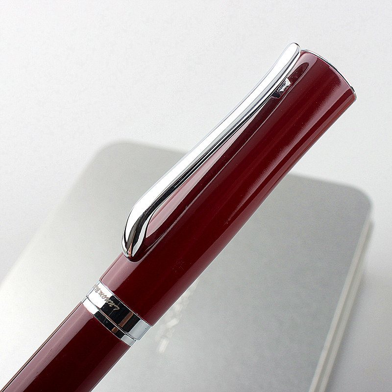 aukštos kokybės metalo gelio rašalo rašalo rašiklis, besisukantis 0,7 mm juodas Šveicarijos pildymas verslo pasirašymo mokyklos biuro raštinės reikmenys