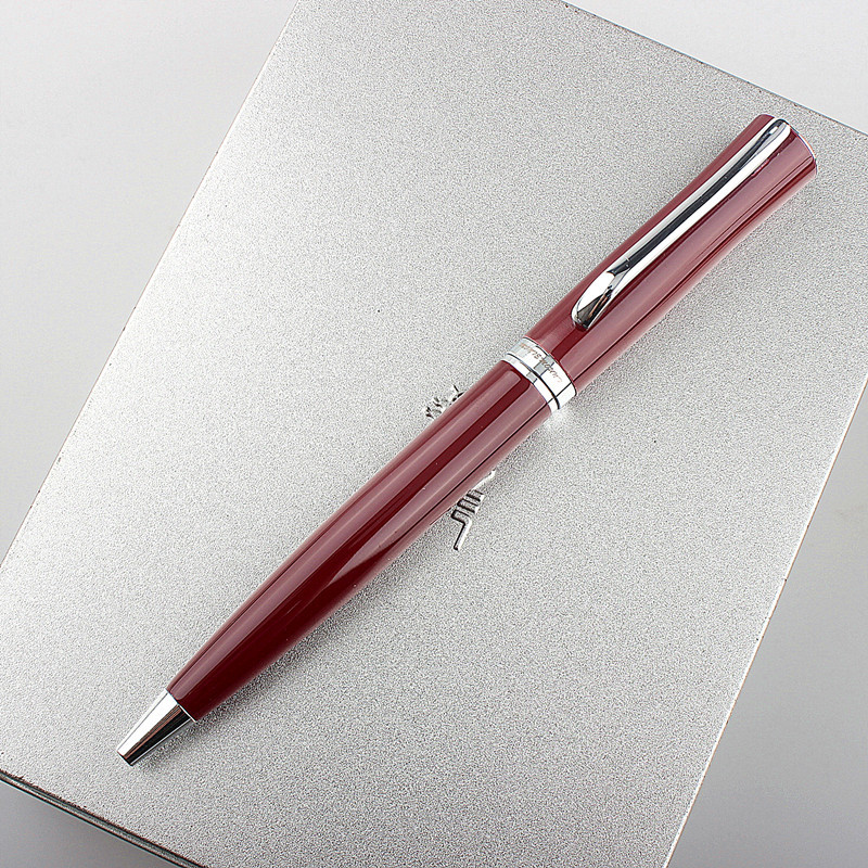 aukštos kokybės metalo gelio rašalo rašalo rašiklis, besisukantis 0,7 mm juodas Šveicarijos pildymas verslo pasirašymo mokyklos biuro raštinės reikmenys