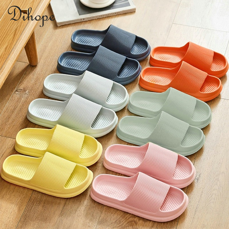 2023 Баня Мъжки чехли Дебело дъно Плъзгачи на платформа Нехлъзгащи се Тенденции Дизайнерски обувки Дамски обувки за муле Джапанки Сандали за двойки