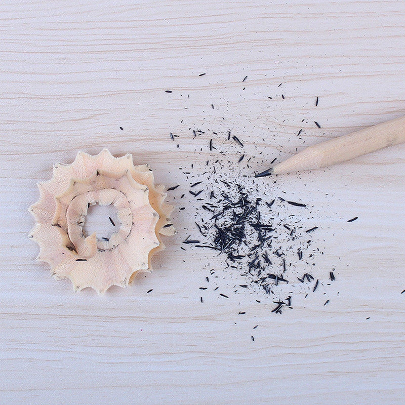 Trokutaste drvene olovke HB za pisanje za dom, vrtić, školu, ured, 30/50 kom