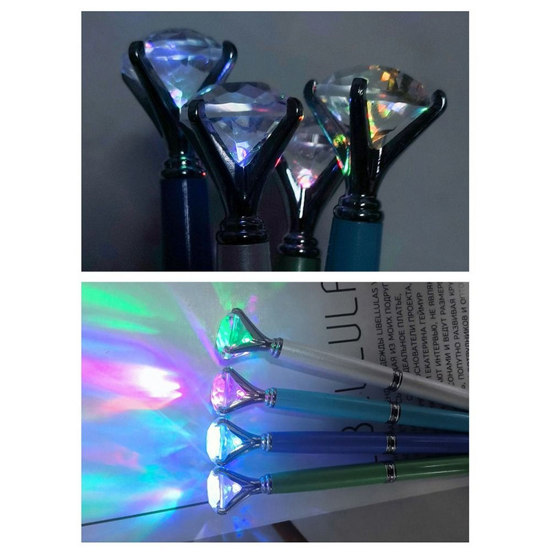 Instrument Metal Articole creative de papetărie Culoare diamant Cadou pentru studenți Creion fără cerneală Creion etern Scris nelimitat fără cerneală